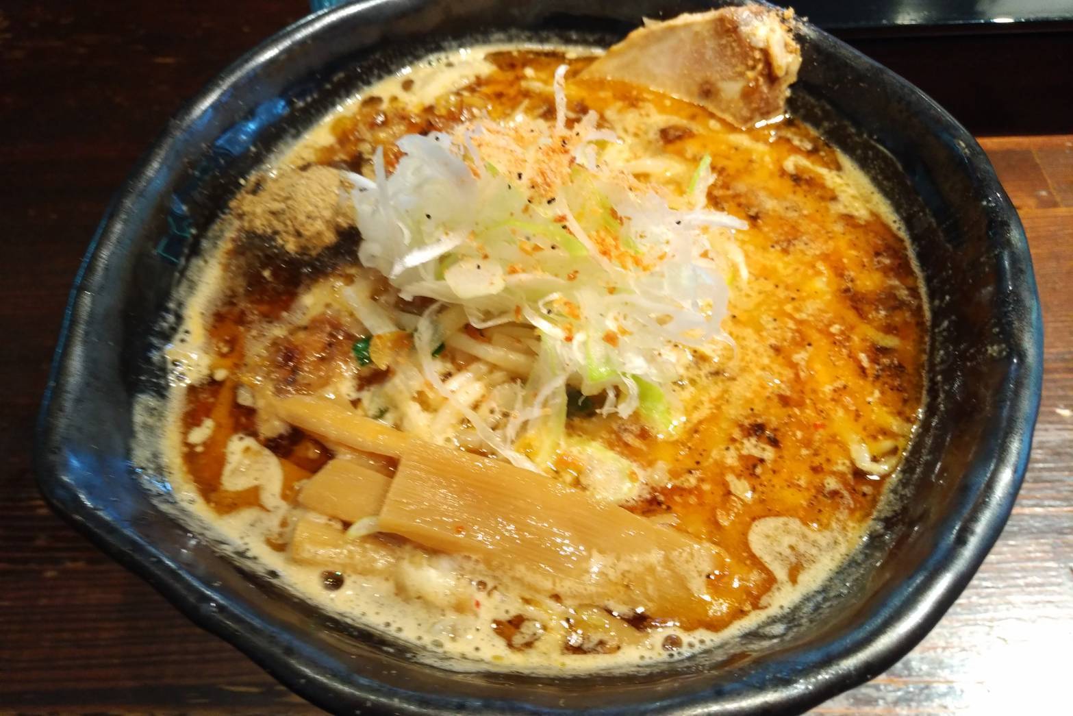 ラーメン修行19 今年45杯目 海老香味ラーメン リゾットセット 麺や 蒼 Aoi つくば 研究とラーメンと読書